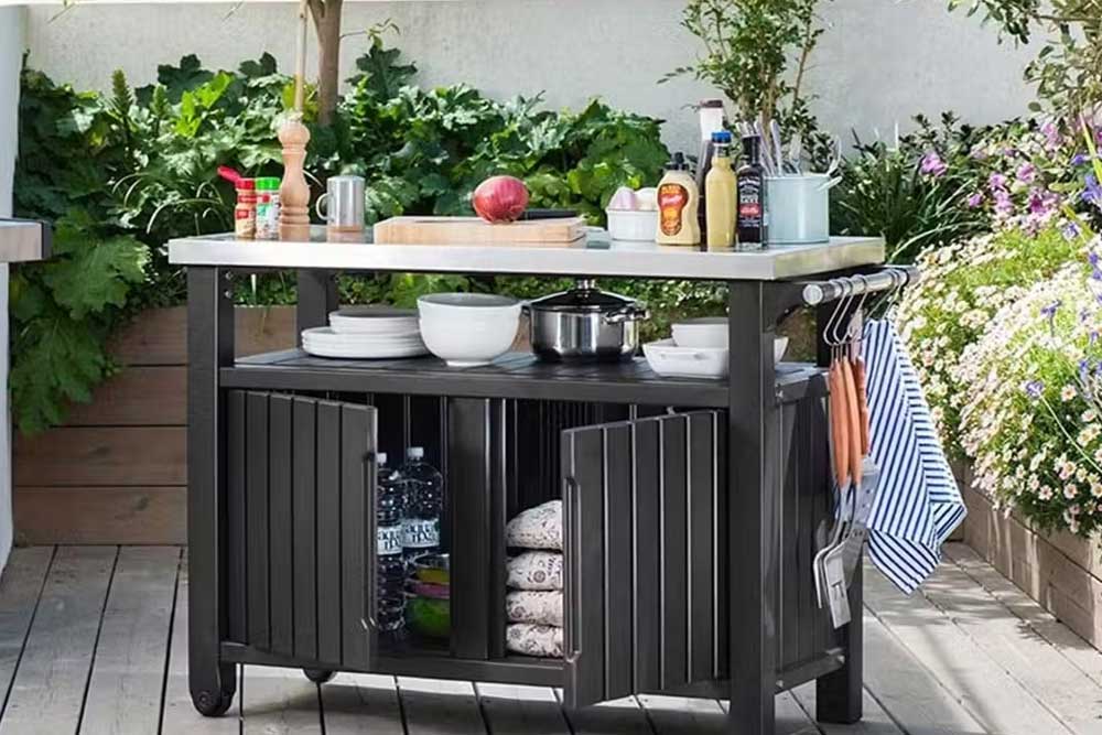 outdoor-kitchen-cart